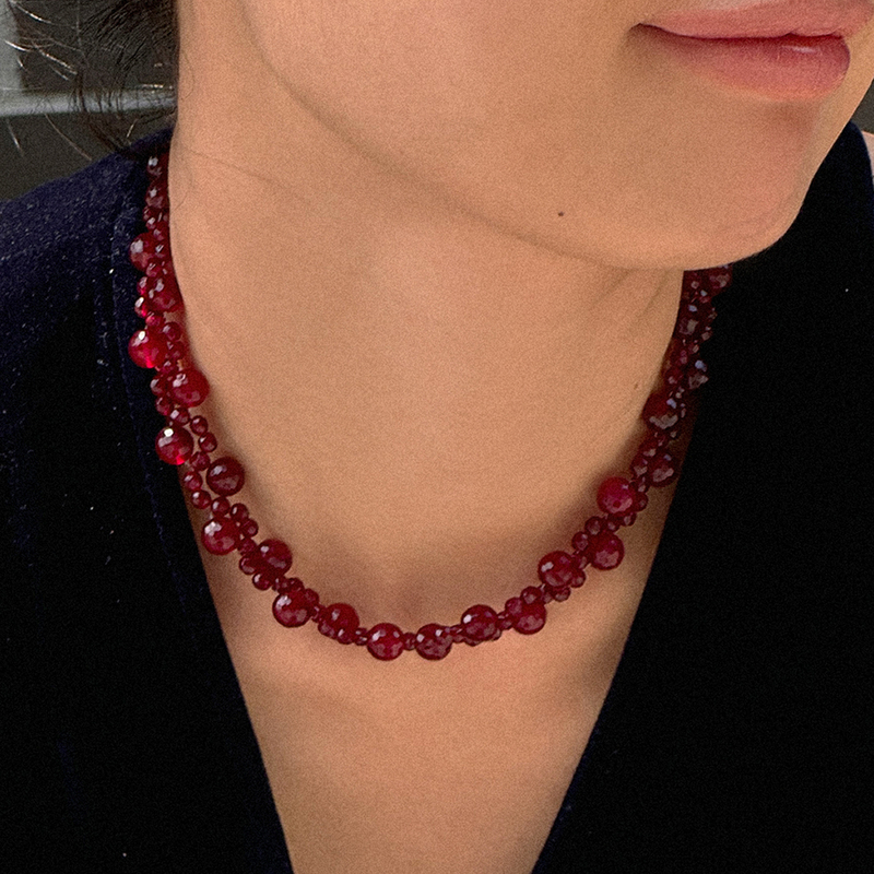 Grapeberry necklace_S | 129,000원 | 아몬즈 주얼리